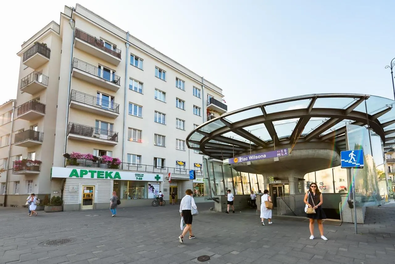 Plac Wilsona 2-Bedroom Apartment Warsaw